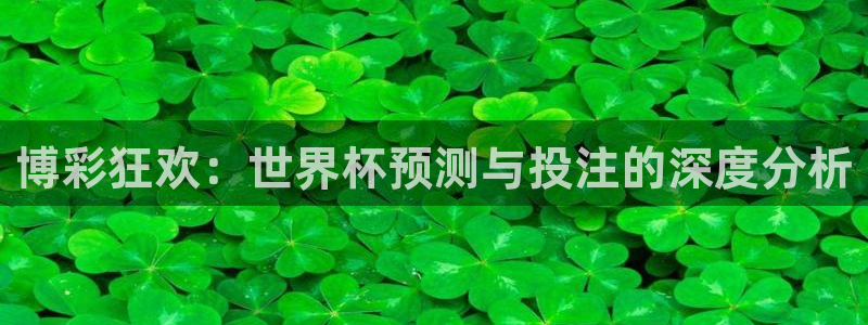 世界杯亚洲区预选赛积分榜：博彩狂欢：世界杯预测与投注的深度分析
